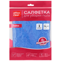 Тряпка для мытья пола OfficeClean 'Люкс', микрофибра, 70*80см, индивид. упаковка