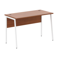 Стол прямой СП-2.1P Орех Французский/Белый 1200х608х755 IMAGO PLUS