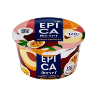 Йогурт Epica персик-маракуйя, 5%, 130г