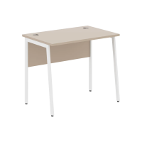 Стол прямой СП-1.1P Мокачино/Белый 900х608х755 IMAGO PLUS