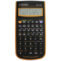 Калькулятор инженерный Citizen SR-270NOR оранжевый, 10+2 разрядов