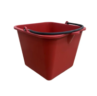 Ведро Eco-Force 20л, пластик, красное, 25MK/1
