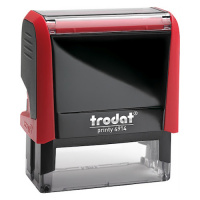 Оснастка для прямоугольной печати Trodat Printy 64х26мм, красная, 4914