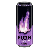 Напиток энергетический Burn Тропический микс, 449мл, ж/б