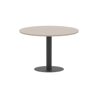 Конференц стол ПРГ-100 Мокачино/Антрацит D1000х750