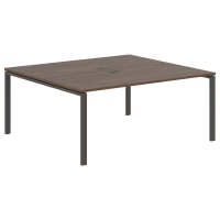 Стол 2-х местный EUWST 1716 Дуб Денвер тёмный/Мокко 1760х1606х750 EDIS