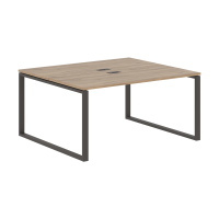 Стол 2-х местный EQWST 1513 Дуб Денвер светлый/Мокко 1560х1346х750 EDIS
