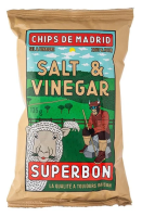 Чипсы картофельные Superbon с солью и уксусом, 135г