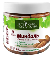 Миндаль Nuts for Life с луком и травами, 250г