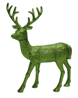 Tarrington House Олень рождественский зеленый, 31см