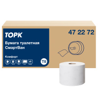 Туалетная бумага Tork Advanced Т8, 472272, в рулоне, 207м, 2 слоя, белая