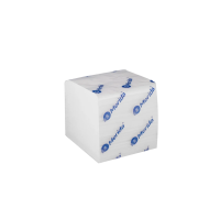 Туалетная бумага листовая Merida ТБЛТ404К Топ, 2 слоя, 200шт, супербелая, 60 пачек