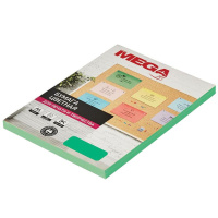 Цветная бумага для принтера Promega Jet зеленый интенсив, А4, 100 листов, 80г/м2