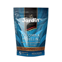 Кофе растворимый Jardin Colombia Medellin (Колумбия Меделлин) 240г, пакет