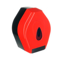 Диспенсер для туалетной бумаги в рулонах Merida Unique Red Line Spark BUR251, глянцевый красный