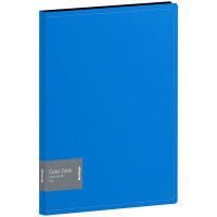 Папка с зажимом Berlingo 'Color Zone', 17мм, 1000мкм, синяя