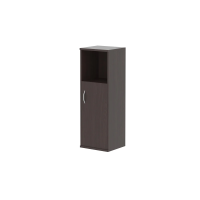 Шкаф-колонка средний Skyland Imago СУ-2.1, правый, венге магия, 406х365х1200мм, с глухой малой дверью