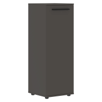 Шкаф средний узкий EMCS 42.1 Мокко/Черный/Мокко 426х430х1199 EDIS