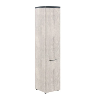 Шкаф-колонка высокий Skyland Torr THC 42.1, дуб каньон, 430х452х1968мм, с глухой дверью, с топом