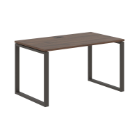 Стол прямой EQST 1380 Дуб Денвер тёмный/Мокко 1360х800х750 EDIS