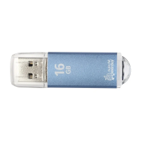 USB флешка Smartbuy V-Cut 16Gb, 20/10 мб/с, синий