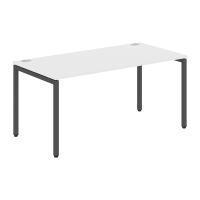 Стол прямой XSST 168 Белый/Антрацит 1600х800х750 XTEN-S