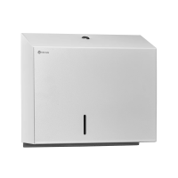 Диспенсер для туалетной бумаги в рулонах Merida Stella R BSB202.R, белый, металлический, Дуо