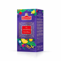 Чай Riston Фруктово-ягодное ассорти, черный, 25 пакетиков