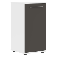 Шкаф малый узкий ELCS 42.1 Мокко/Белый/Белый 426х430х832 EDIS