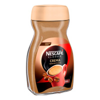 Кофе растворимый Nescafe Classic Crema 190г, стекло