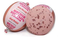 Колбаса Garibaldi Мясной богатырь с языком вареная, ~600г