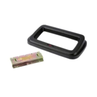 Крышка для мусорного контейнера Vileda Professional черная, с креплением на стену, 138496