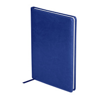 Ежедневник датированный 2023г., А4, 176л., кожзам, OfficeSpace 'Nebraska', синий