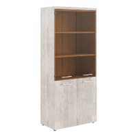 Шкаф высокий Skyland Torr-Z THC 85.2, дуб каньон, 854х452х1968мм, комбинированный, с топом