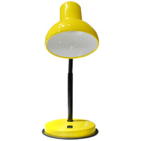Светильник настольный на подставке 'НТ 2077А', гибкая стойка, Е27, желтый