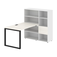 Рабочая станция EQRST 1213 Ясень Траун/Черный 1790х1250х1355 EDIS