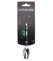 Ложка чайная Domenik Milano Silver, 2шт