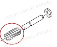 Пружина плунжера HD 525 S Karcher, 5.332-391