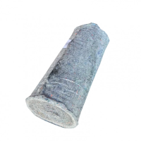 Полотно техническое холстопрошивное, рулон, 0.75х50м, серое-цветное