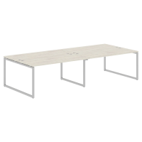 Стол 4-х местный XQWST 3214 Сосна Эдмонт/Алюминий 3200х1406х750 XTEN-Q