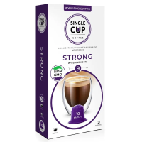 Кофе в капсулах Single cup Strong 10x9г