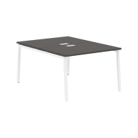 Стол 2-х местный ELWST 1116 Мокко/Белый 1160х1606х750 EDIS