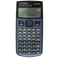 Калькулятор инженерный Citizen SRP-280N синий, 10+2 разрядов
