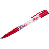 Ручка гелевая автоматическая Crown AJ-3000N 0.7, красная