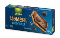 Печенье Gullon Moment choco tablet с молочным шоколадом, 150г