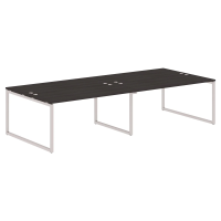 Стол 4-х местный XQWST 3214 Дуб Юкон Модерн/Алюминий 3200х1406х750 XTEN-Q