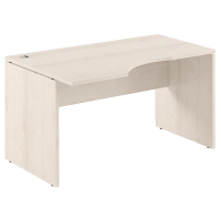 Стол прямой Skyland Xten XCET 149, эргономичный, левый, бук тиара, 1400х900х750мм