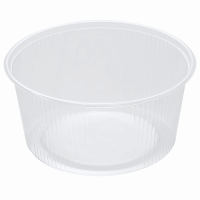 Контейнер одноразовый без крышки Упакс-Юнити d=101мм, прозрачный, 50шт/уп