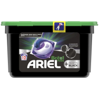 Капсулы для машинной стирки Ariel 'Для Черного+Revitablack', 12шт*21,3г (ПОД ЗАКАЗ)