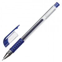 Ручка гелевая Staff Basic Needle синяя, 0.35мм